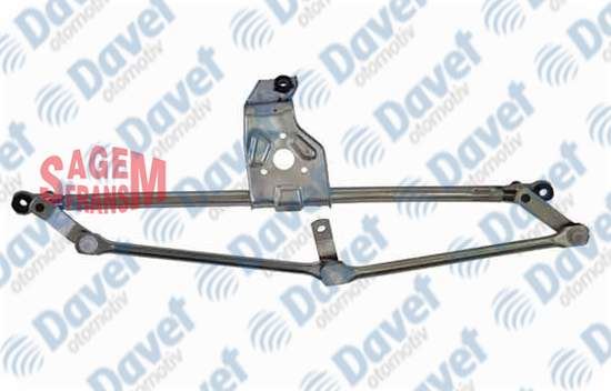 SAGEMFR 255101 Silecek Mekanizmasi Motorsuz Doblo